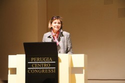 Chiara Lungarotti MTV President speaking at IWINETC 2012