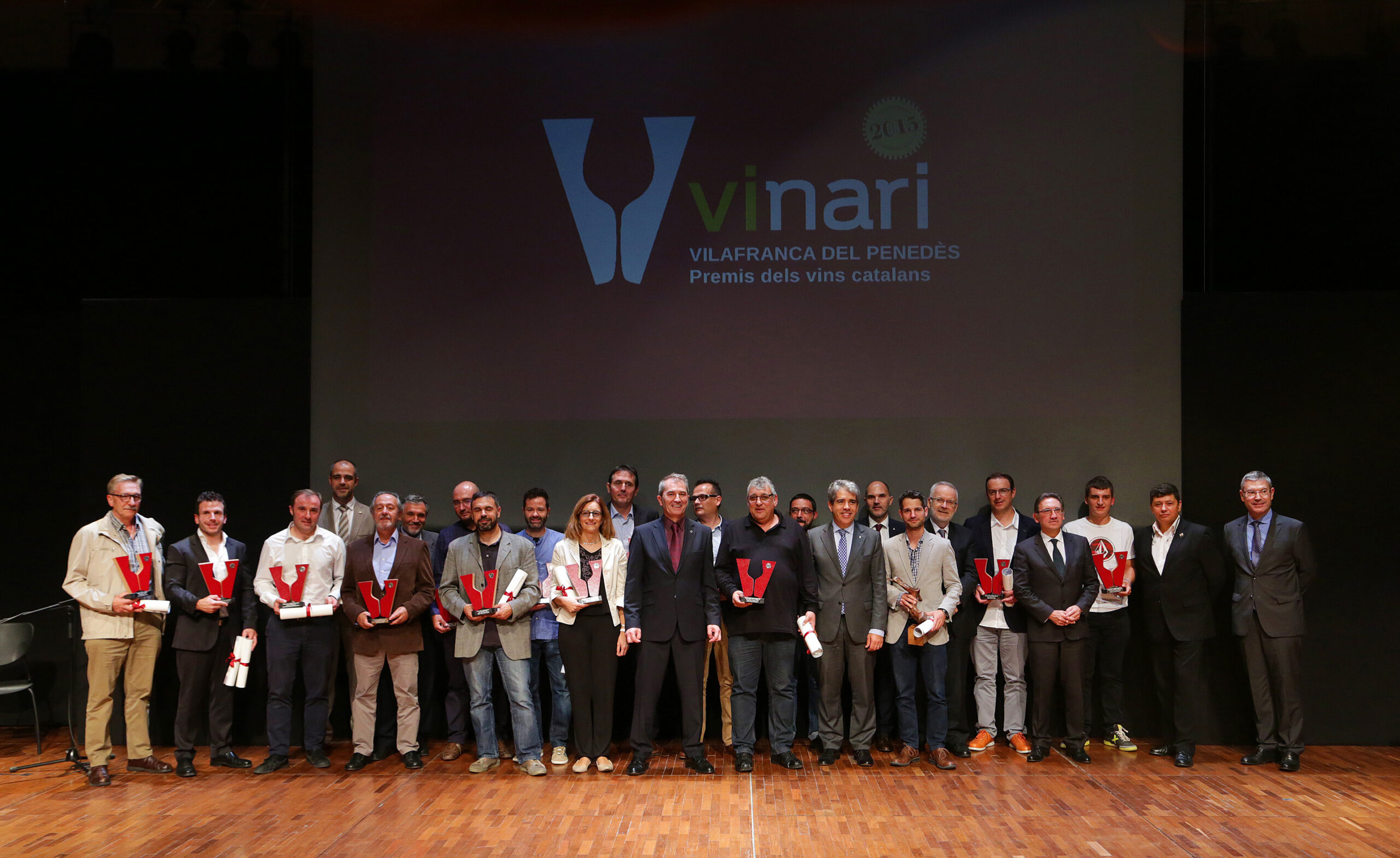 “Oscar” Evening for Wines of Catalunya Premis Vinari 2015