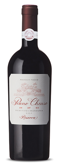 Primitivo di Manduria Riserva Piano Chiruso 2018 - Silver Medal 50 Great Red Wine by Wine Pleasures