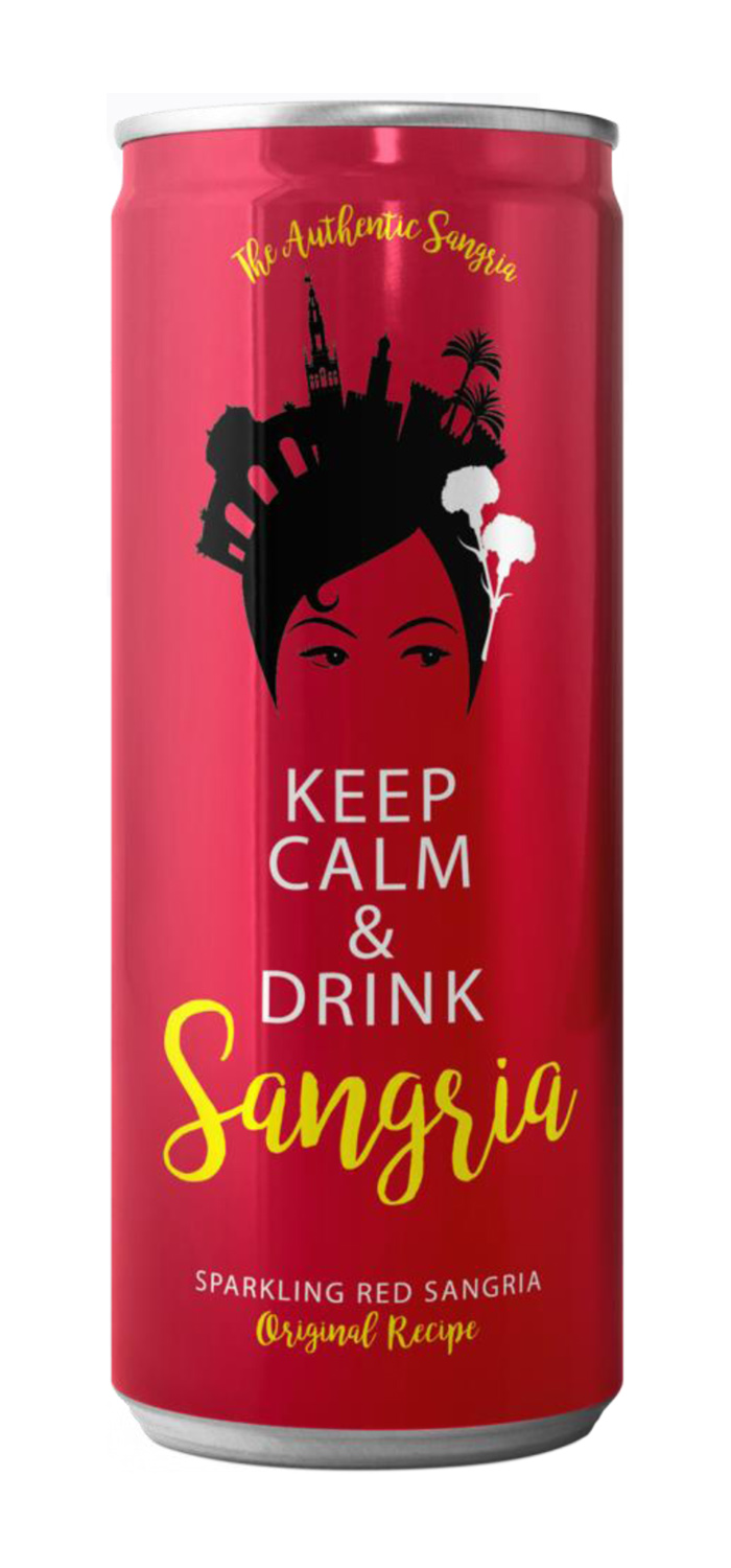 Keep Calm & Drink Sangria - Sparkling Red Sangria - 50 GCW by Wine Pleasures