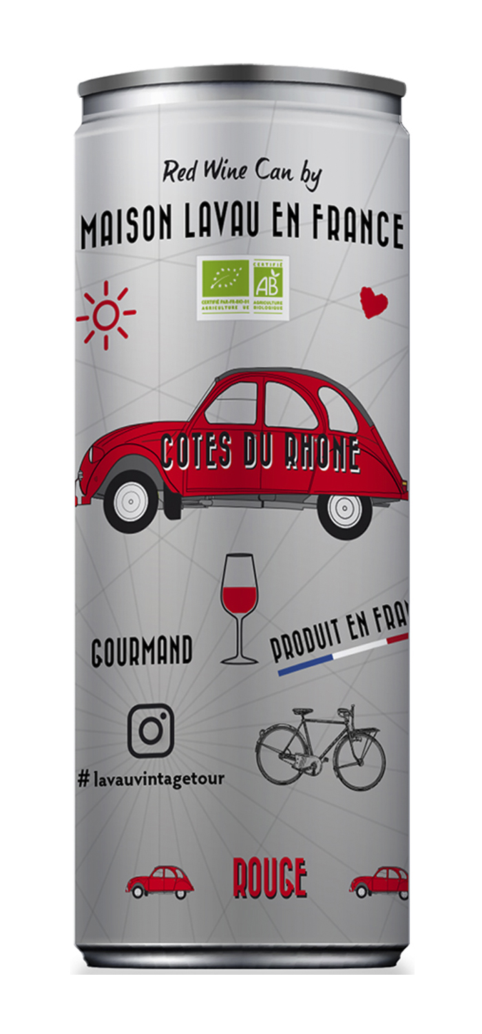 Lavau Vintage Tour Côtes Du Rhône Red - 50 GCW by Wine Pleasures