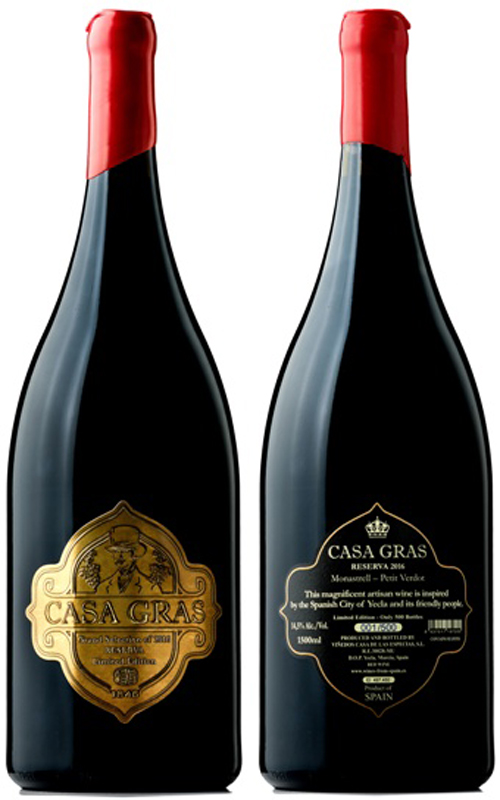 CASA GRAS Reserva 2016 Magnum - 50 GRW by Wine Pleasures